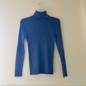 Ralph Lauren grey turtleneck sweater